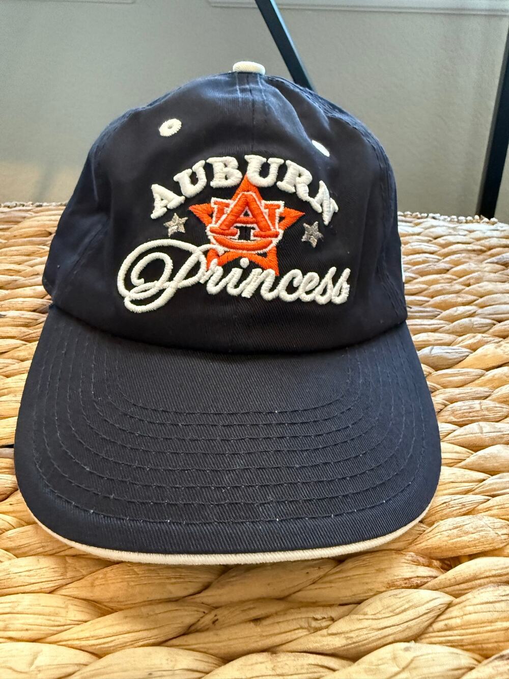 New Era Auburn Tigers Princess Hat Navy Adjustable One Size NCAA Cap